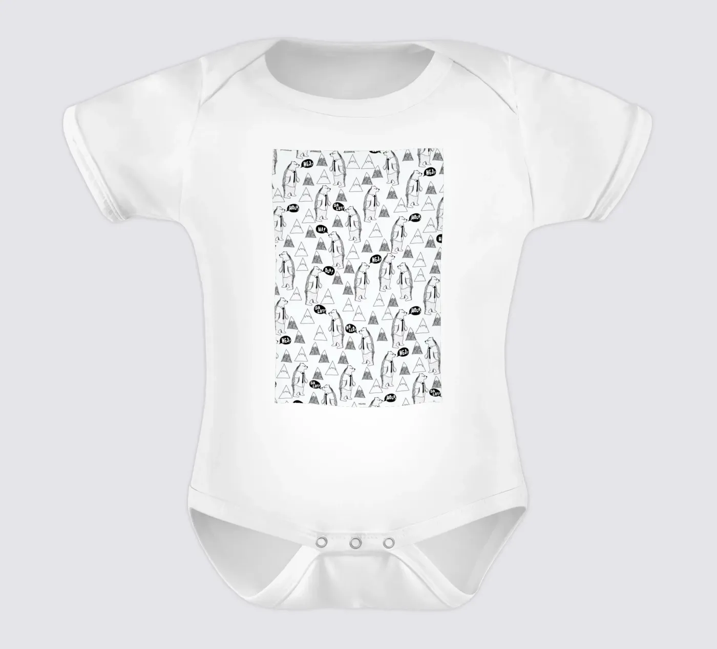 Bears body neonato maniche corte da Iglou
