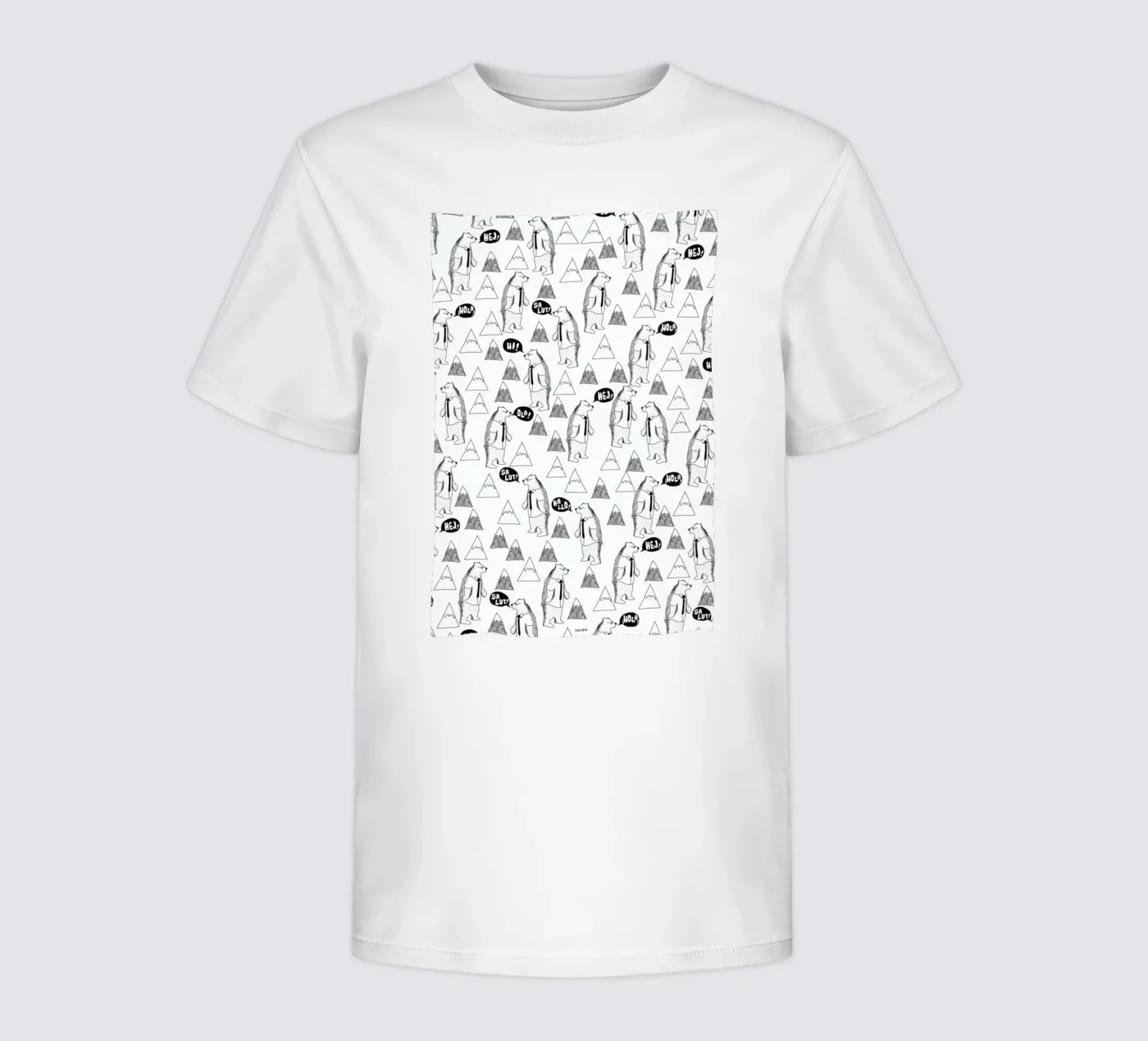 Bears kinder t-shirt van Iglou