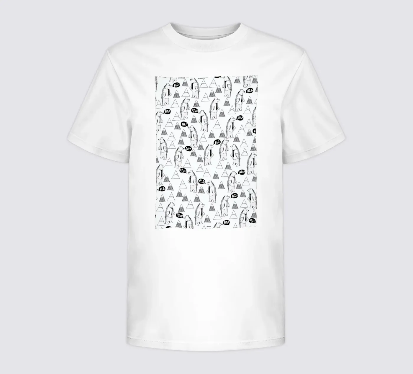 Bears kinder t-shirt van Iglou