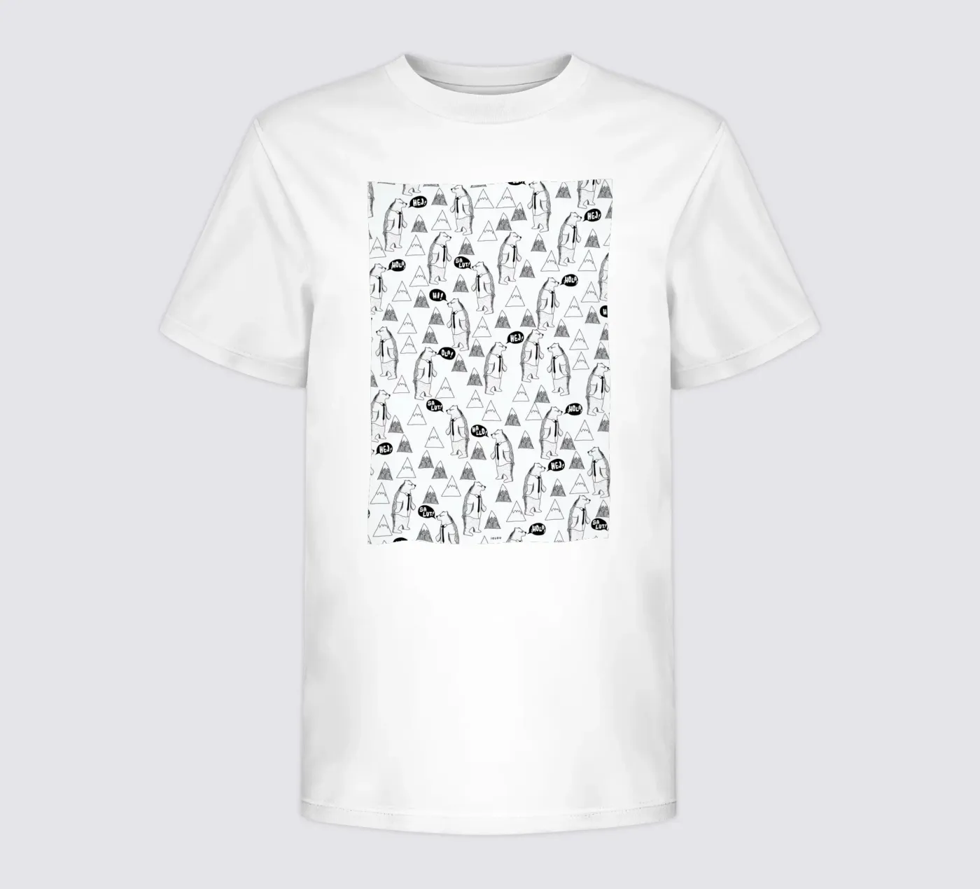 Bears kinder t-shirt van Iglou