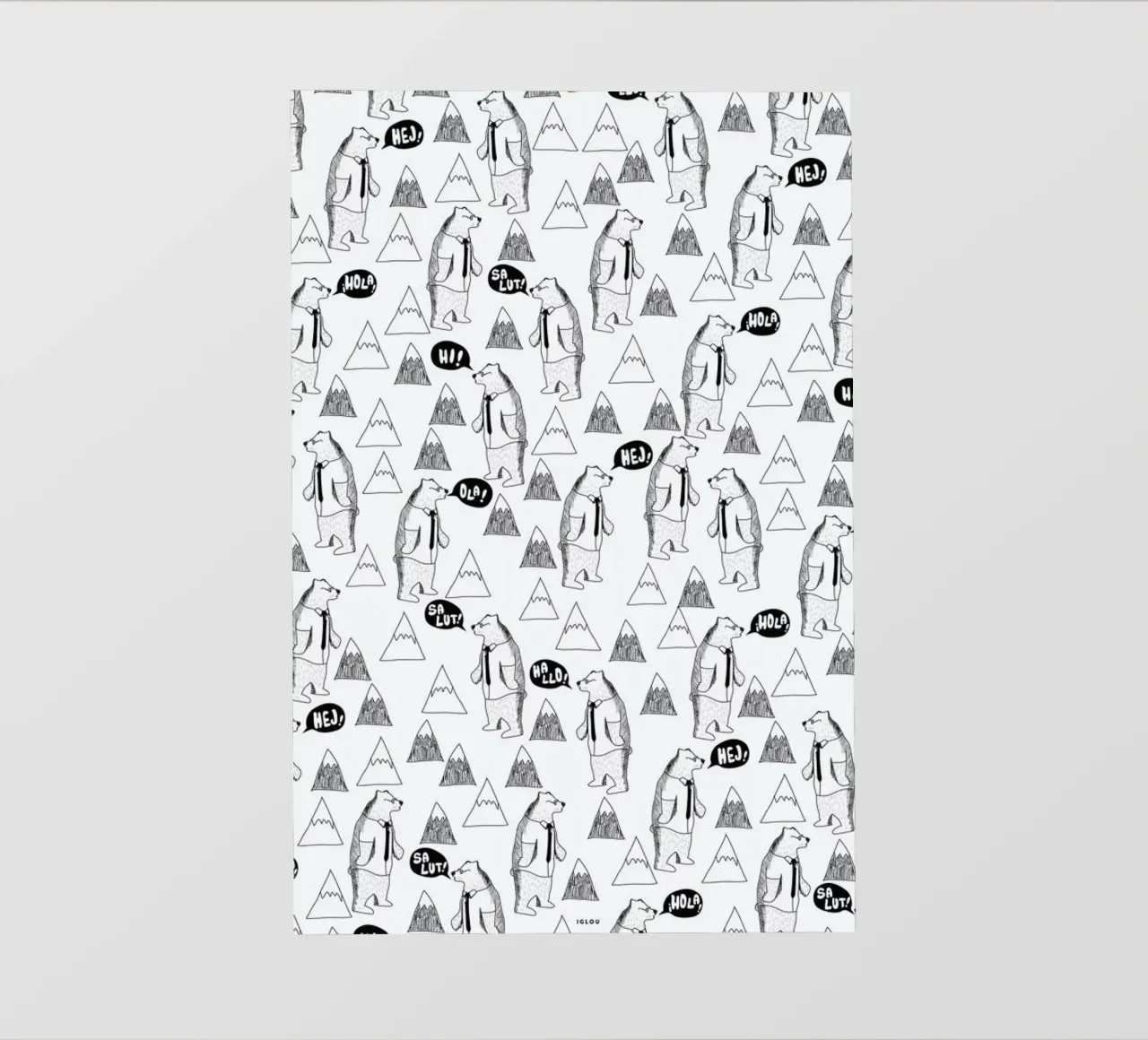 Bears telo in pvc da Iglou