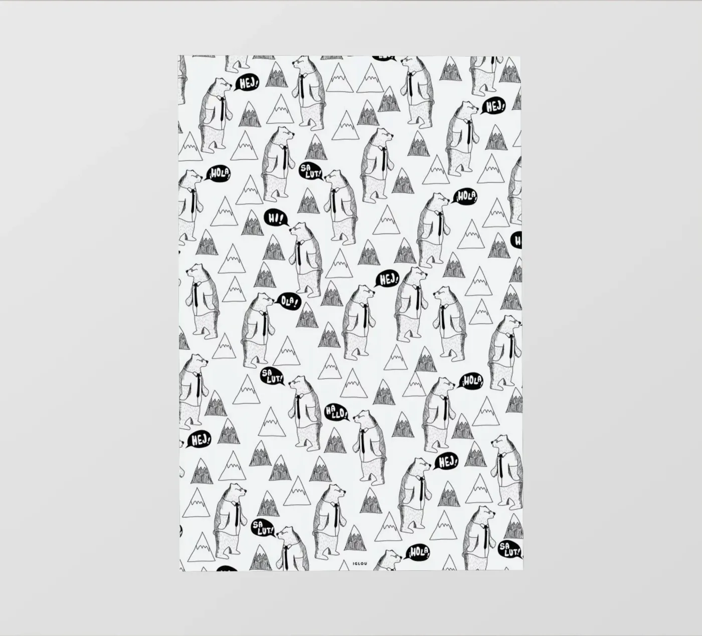 Bears telo in pvc da Iglou