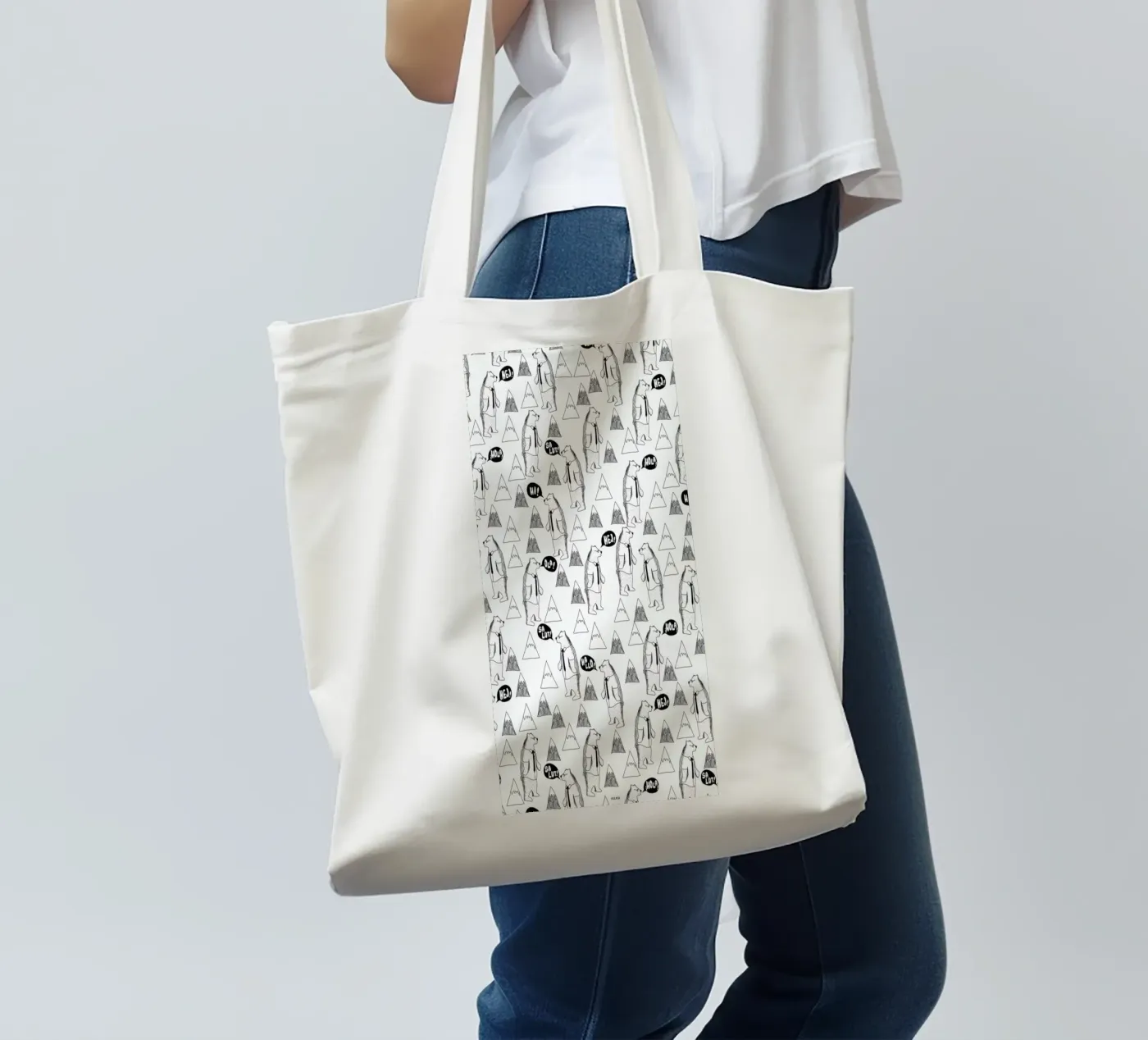 Bears tote bag by Iglou