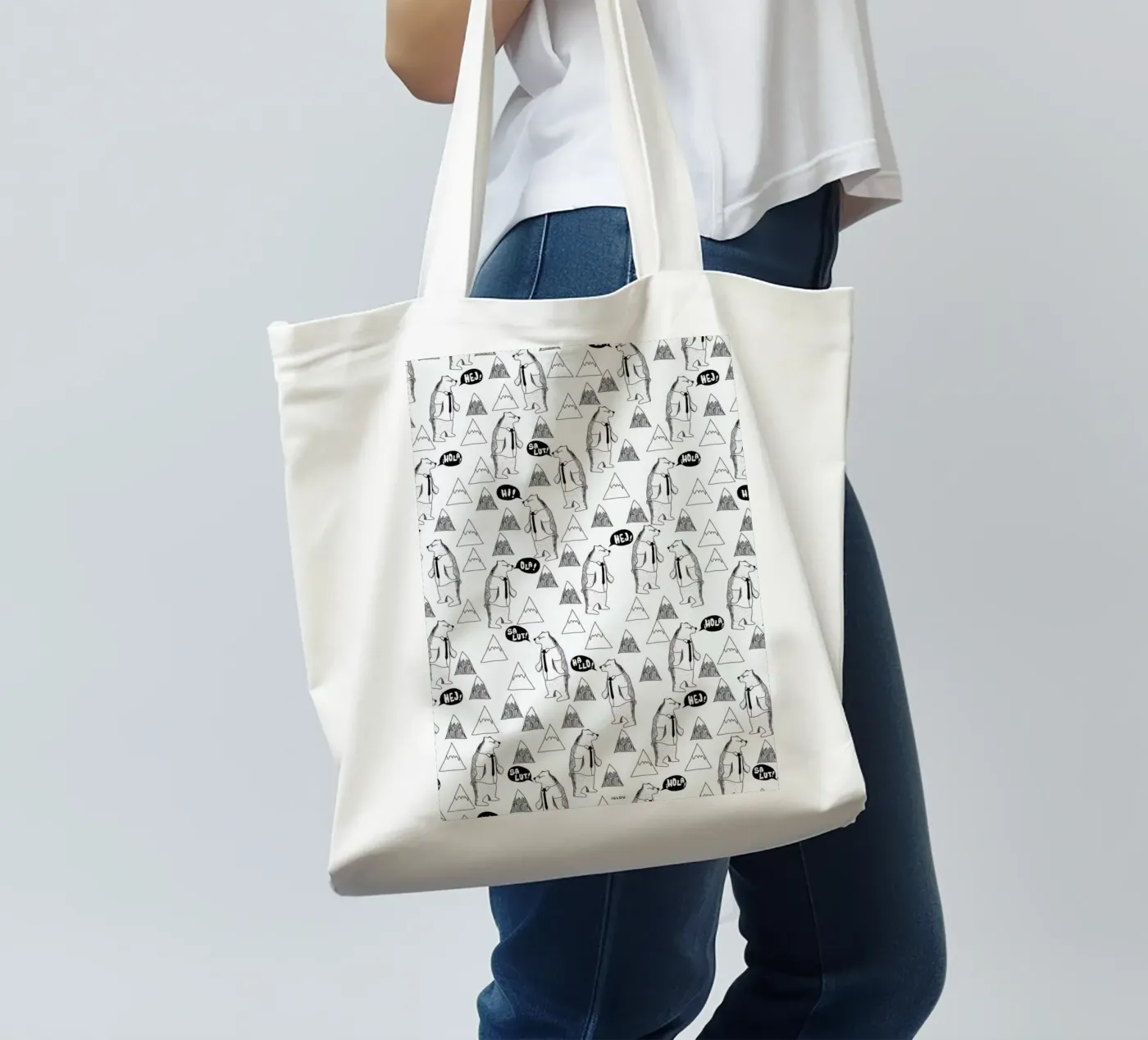Bears tote bag by Iglou