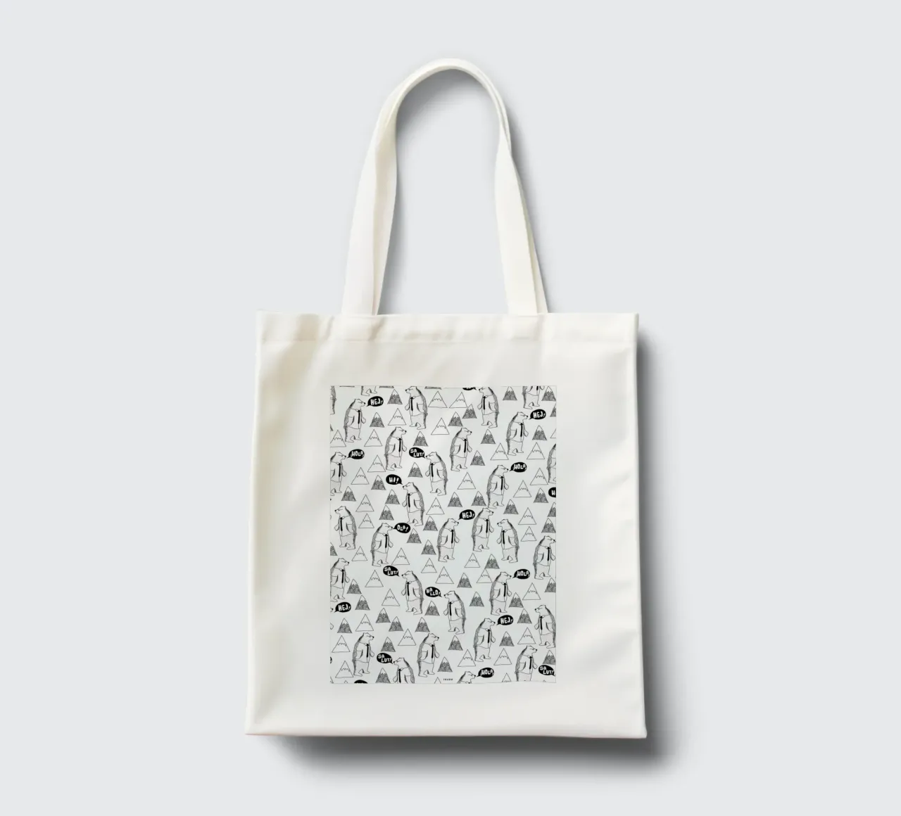 Bears borsa in juta da Iglou