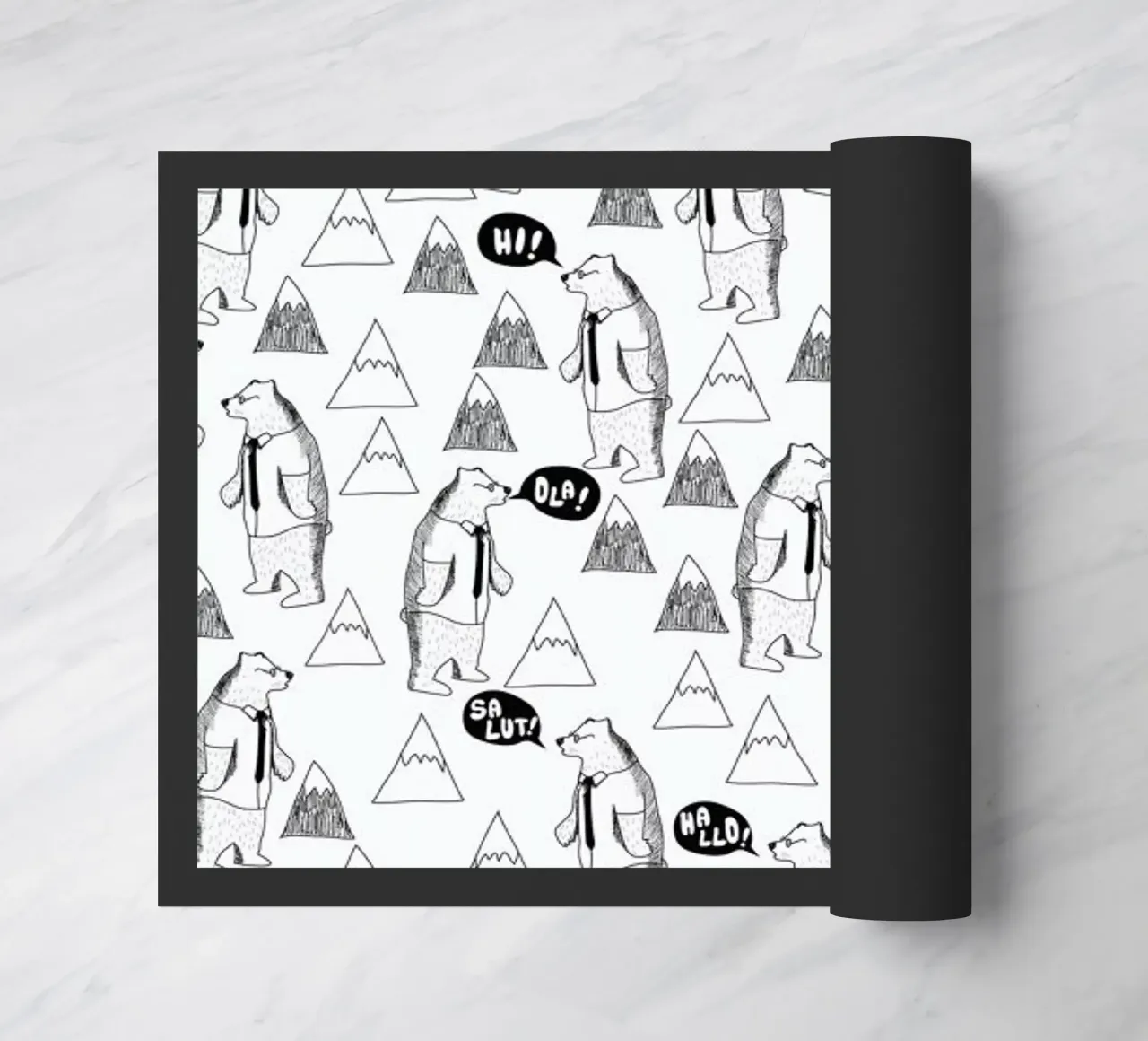 Bears doormat by Iglou