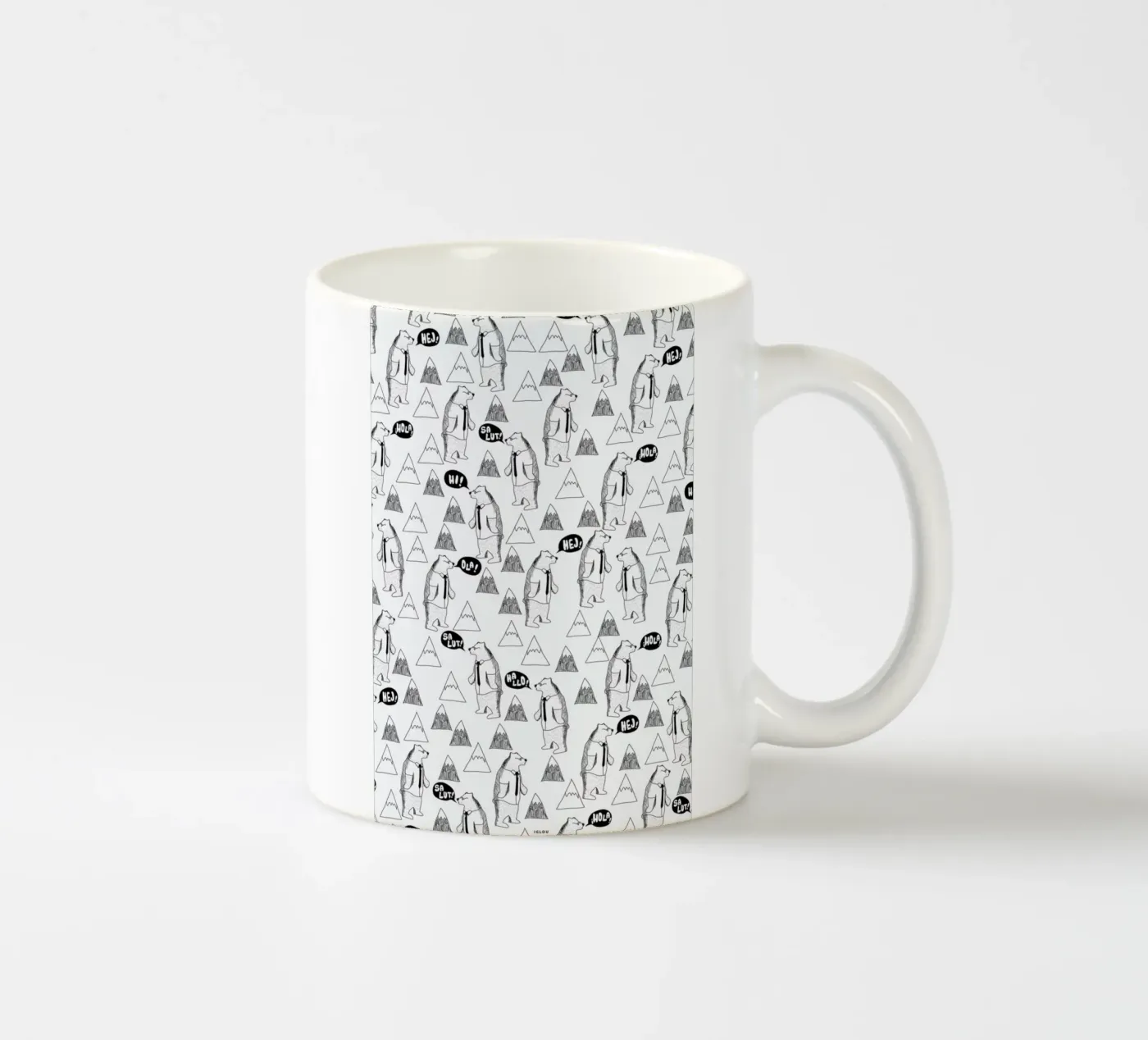 Bears Keramik Tasse von Iglou