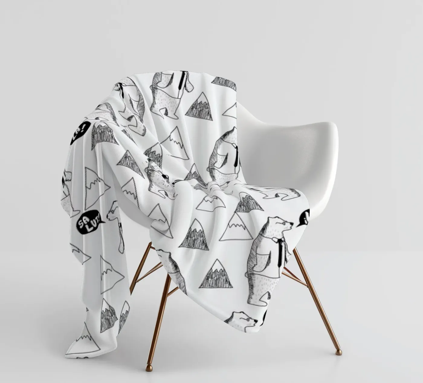 Bears Fleecedecke von Iglou