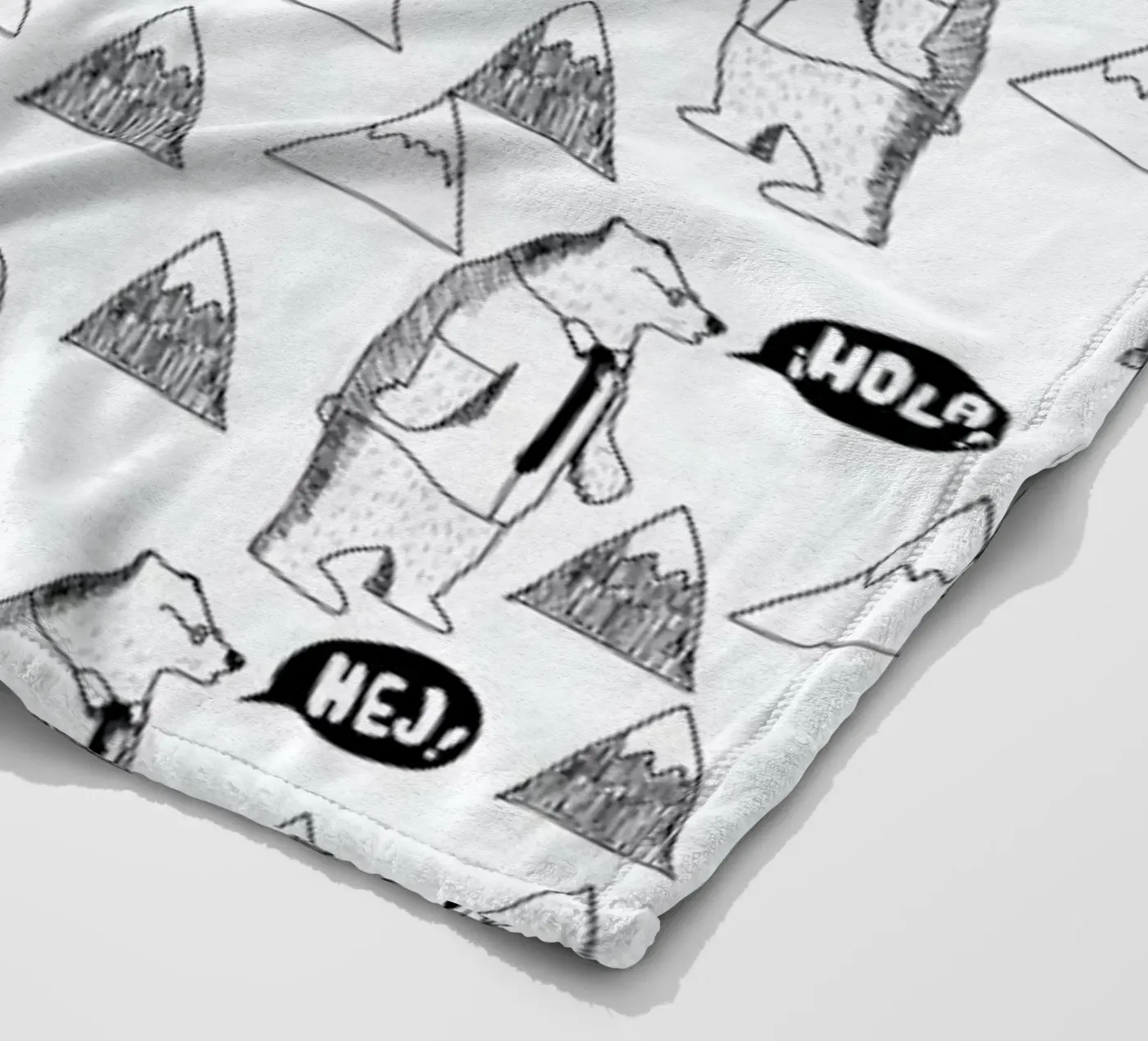 Bears Fleecedecke von Iglou