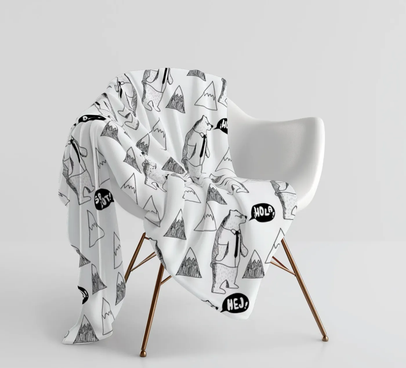 Bears Fleecedecke von Iglou