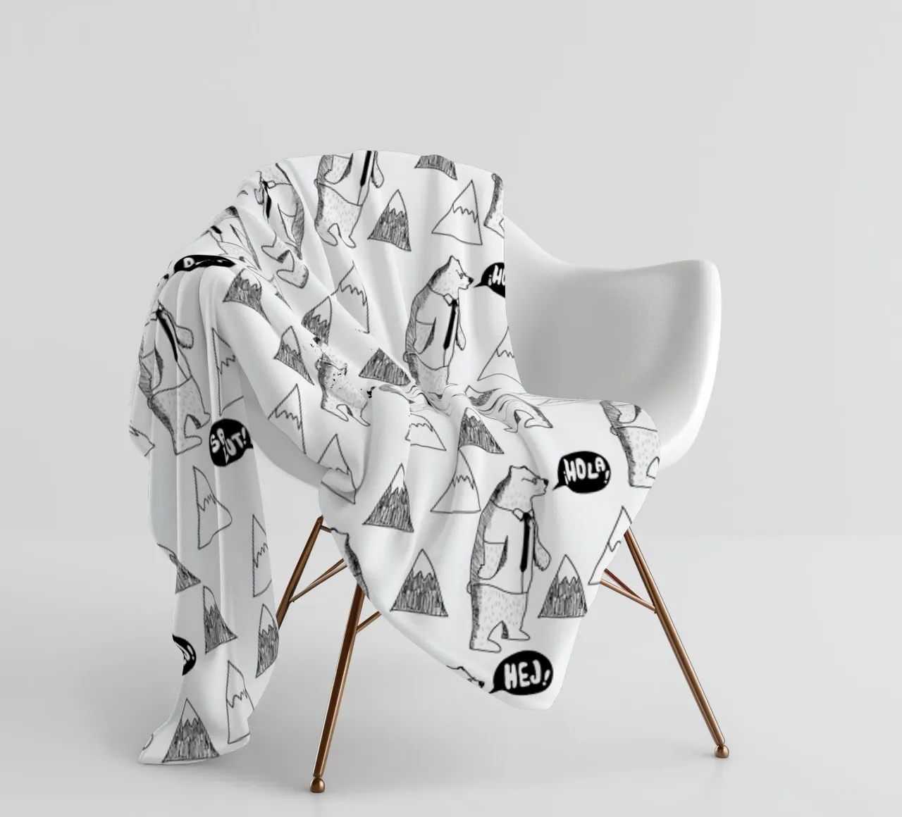 Bears Fleecedecke von Iglou