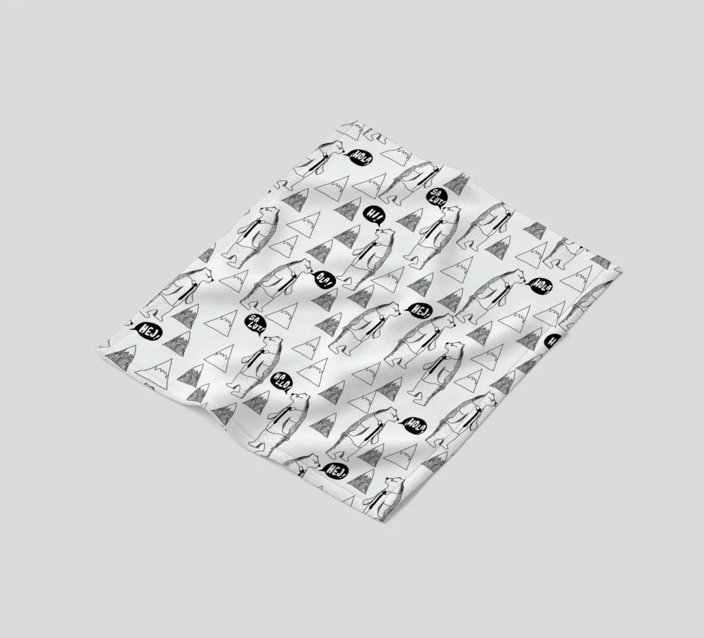 Bears Fleecedecke von Iglou