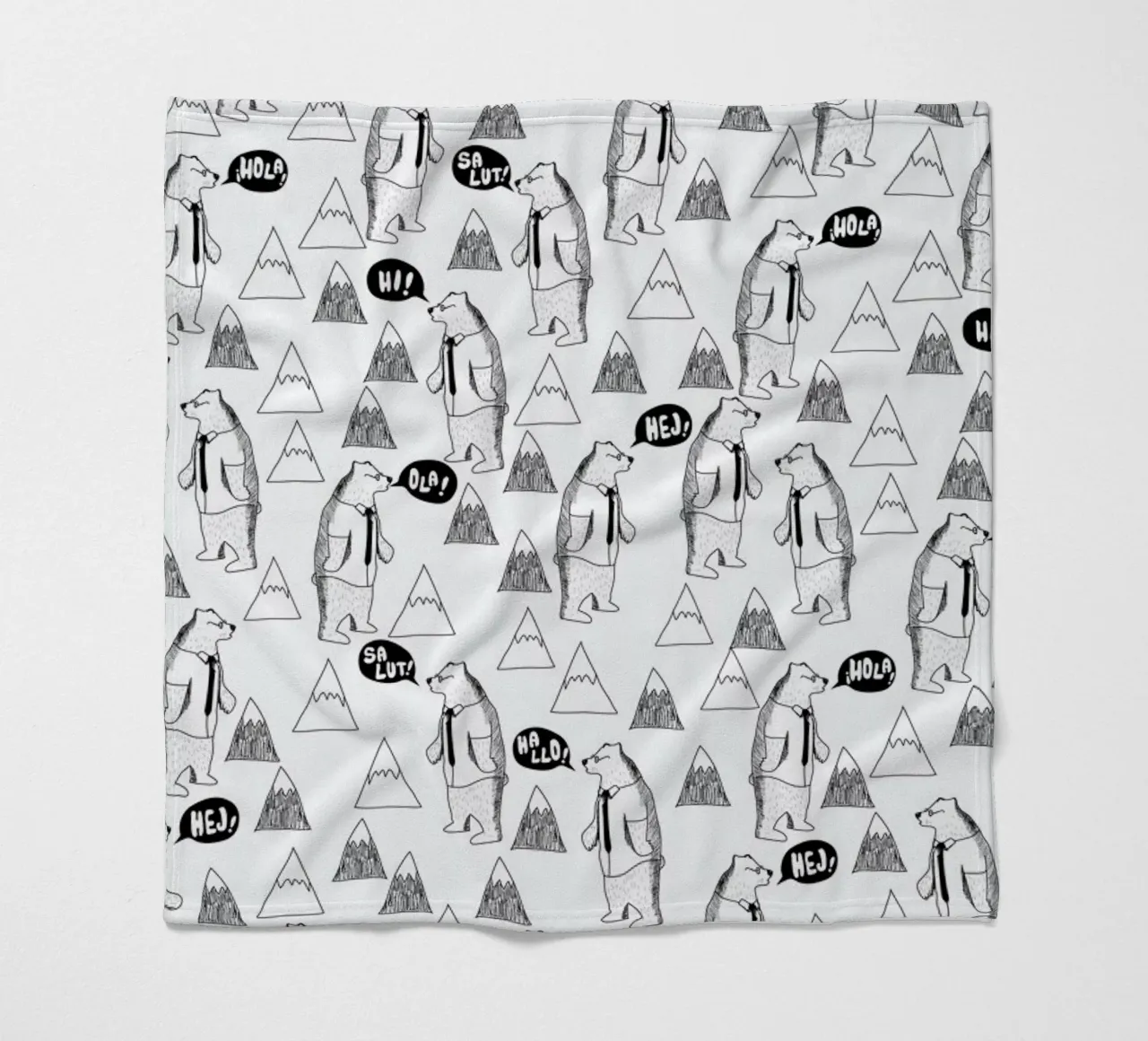 Bears Fleecedecke von Iglou