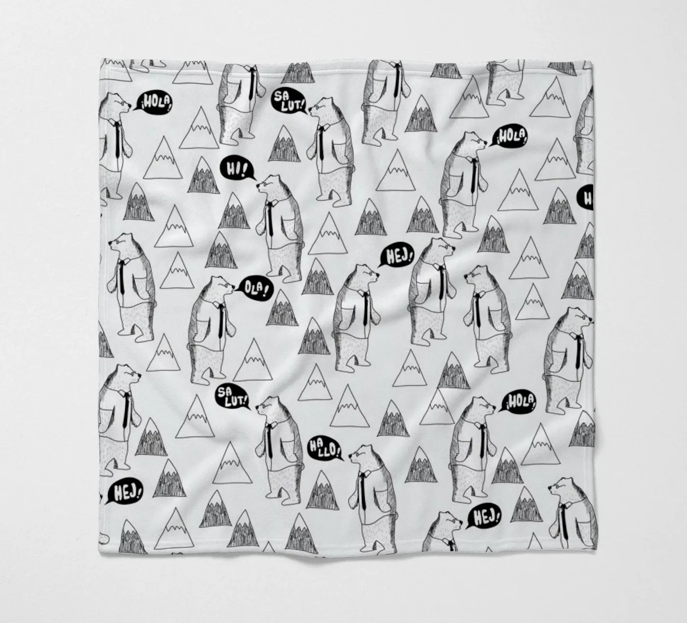 Bears Fleecedecke von Iglou