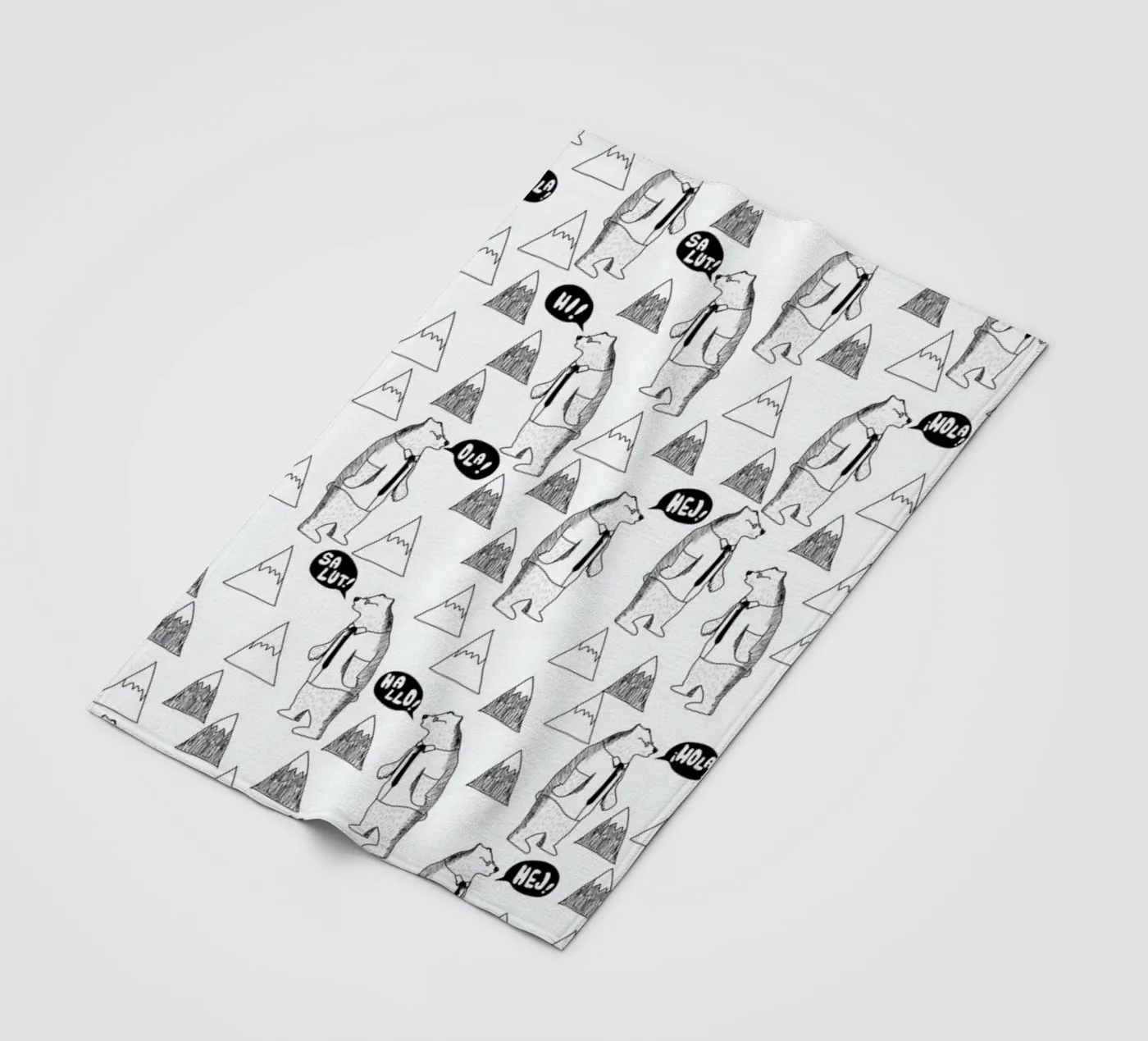 Bears Fleecedecke von Iglou