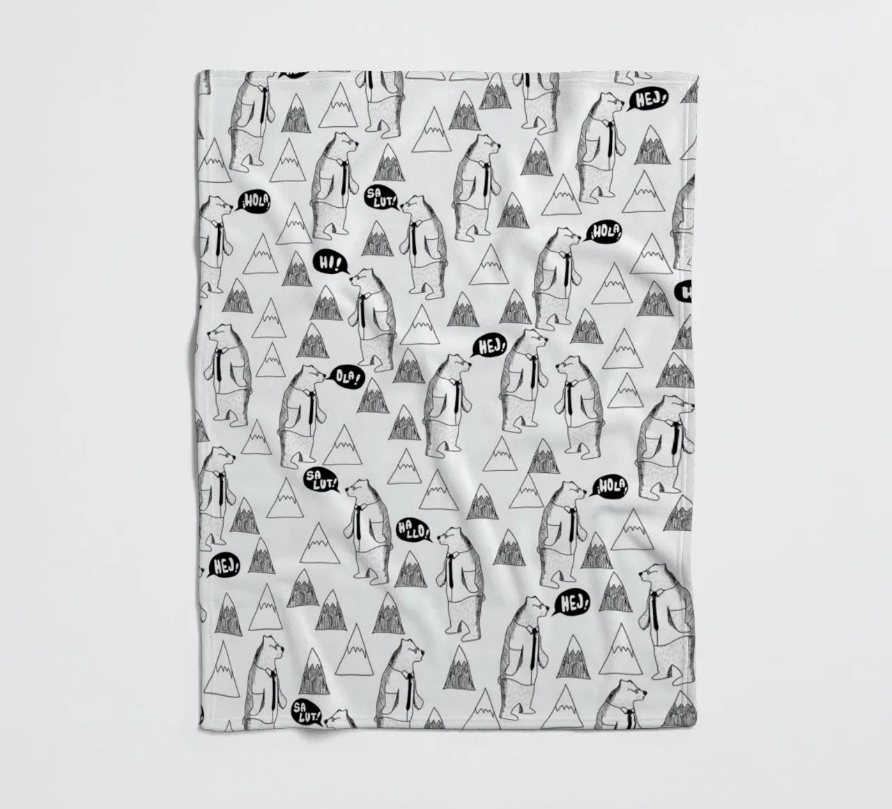 Bears Fleecedecke von Iglou