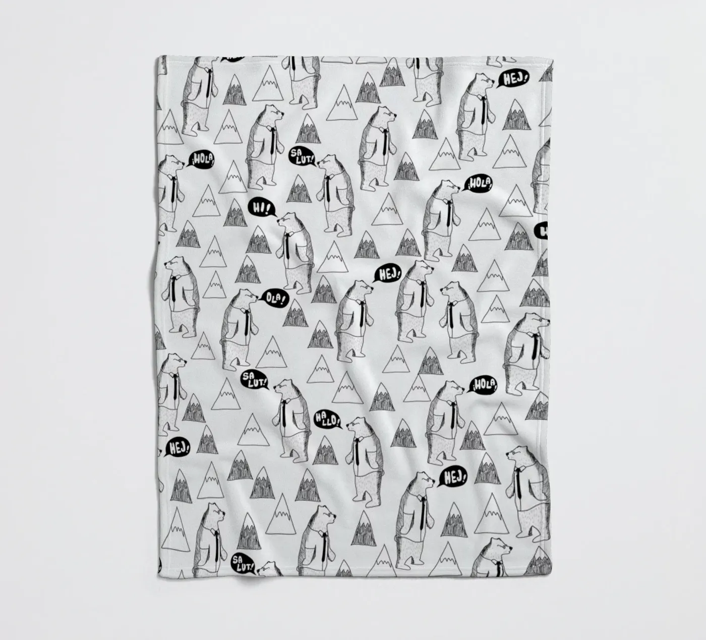 Bears Fleecedecke von Iglou