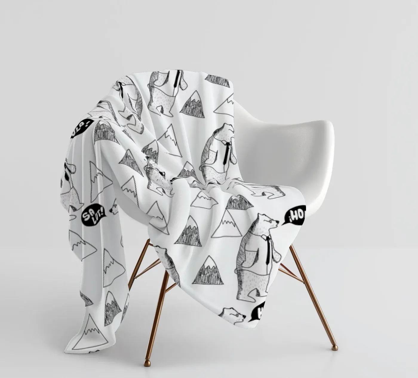 Bears Fleecedecke von Iglou