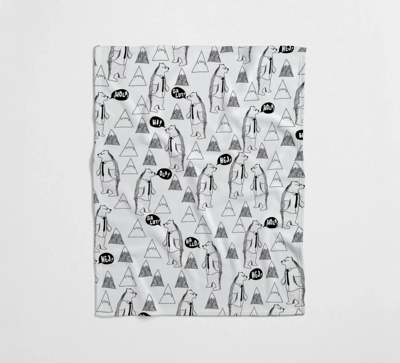 Bears Fleecedecke von Iglou