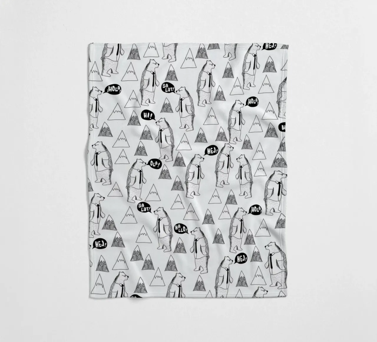 Bears Fleecedecke von Iglou