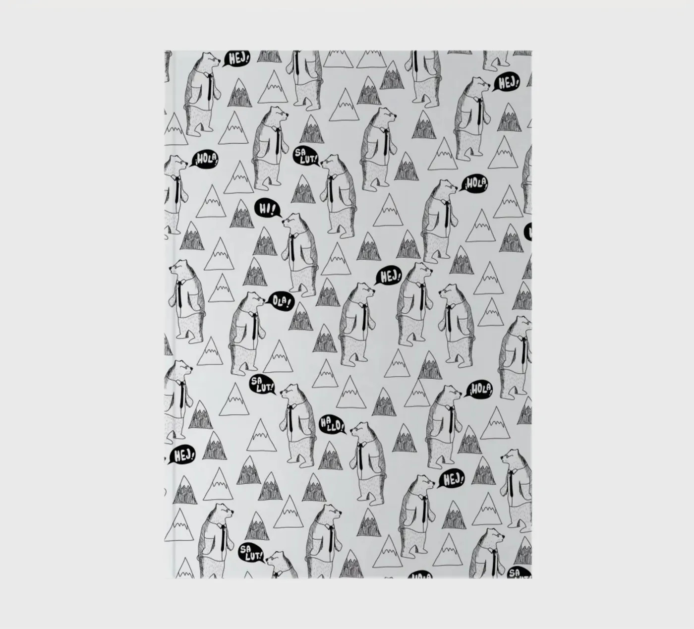 Bears notebook by Iglou