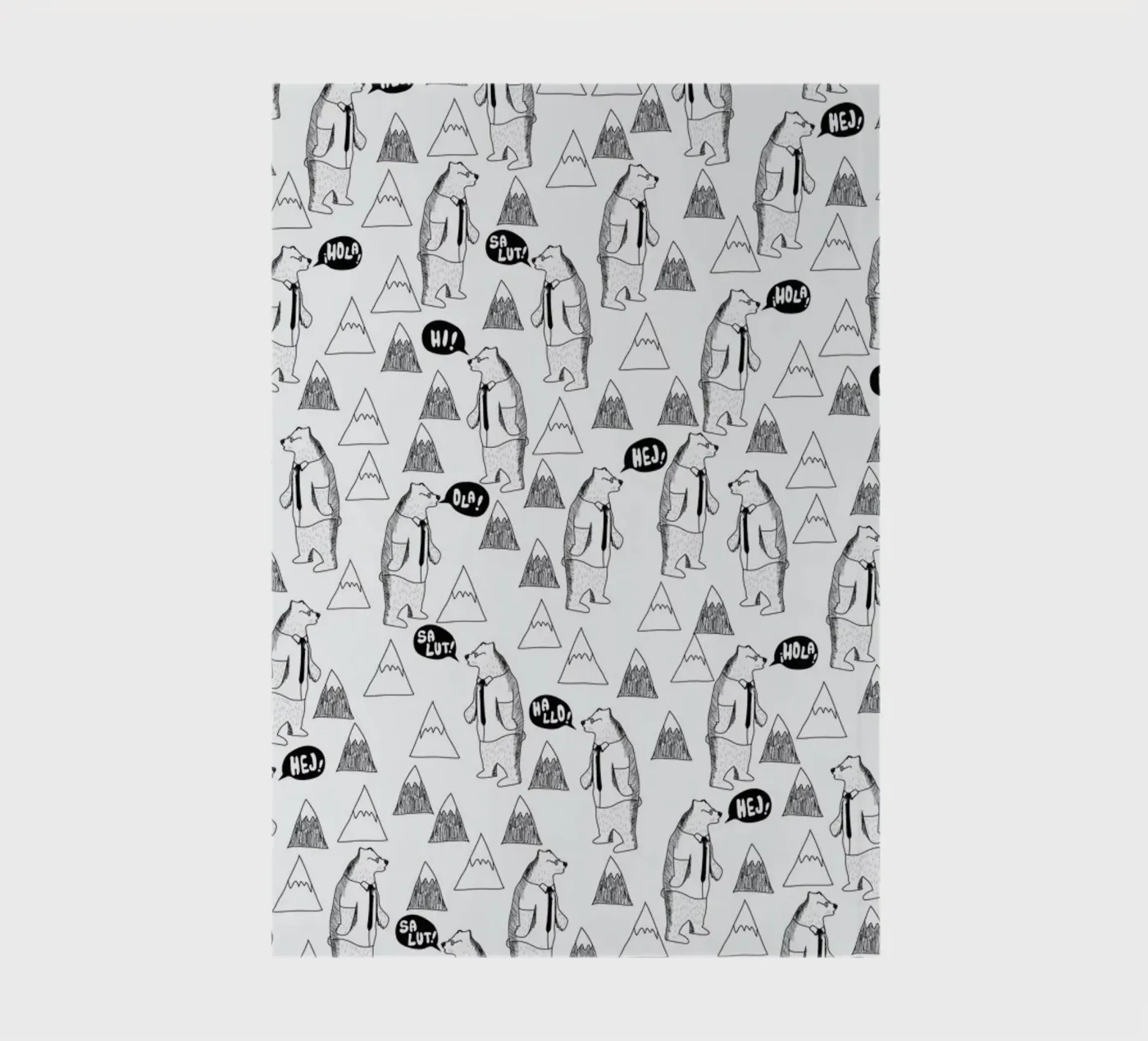 Bears notebook by Iglou