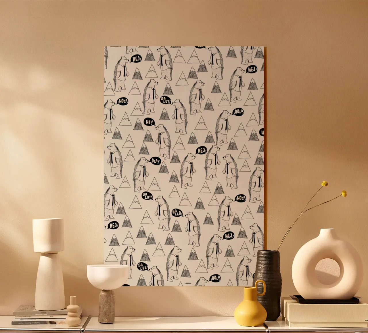 Bears plexiglas de Iglou