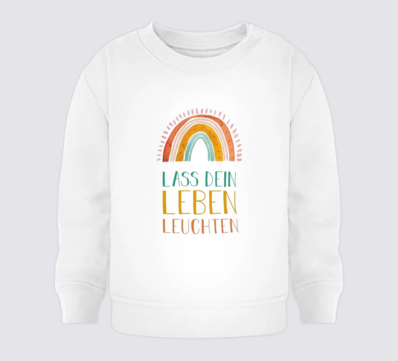 LASS DEIN LEBEN LEUCHTEN felpa neonato da YOUR WALK