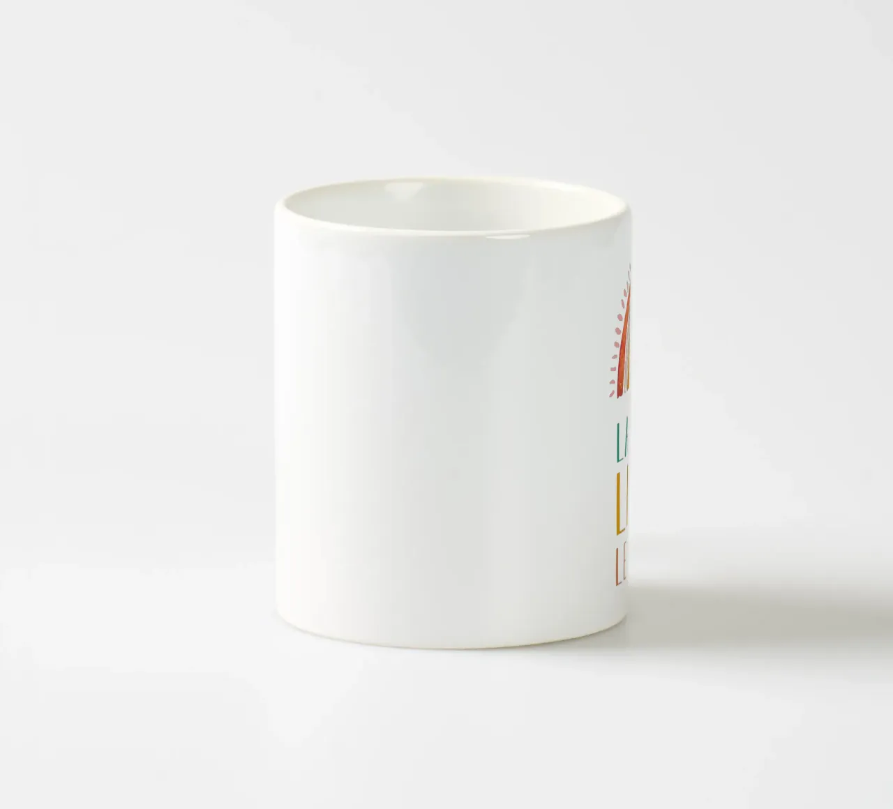 LASS DEIN LEBEN LEUCHTEN tazza in ceramica da YOUR WALK