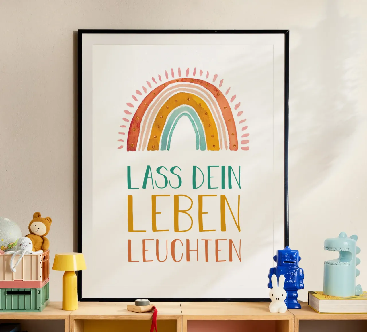 LASS DEIN LEBEN LEUCHTEN carta hahnemühle da YOUR WALK