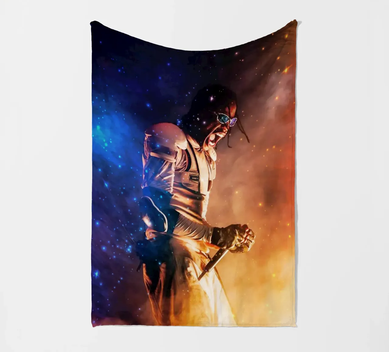 Travis Scott 61 coperta in pile da music soul