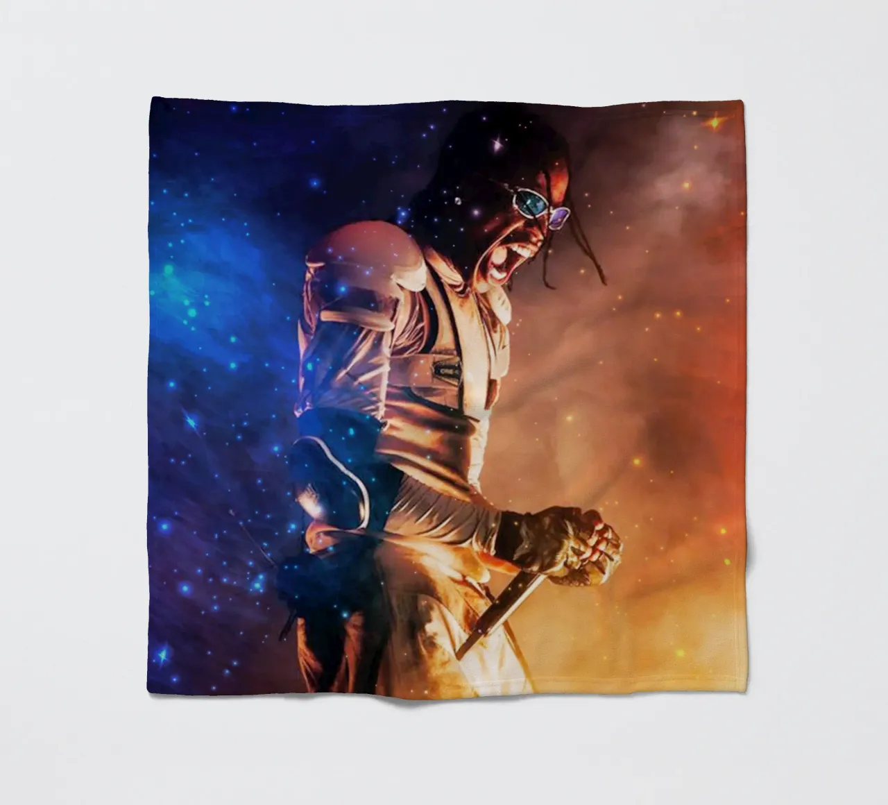 Travis Scott 61 coperta in pile da music soul