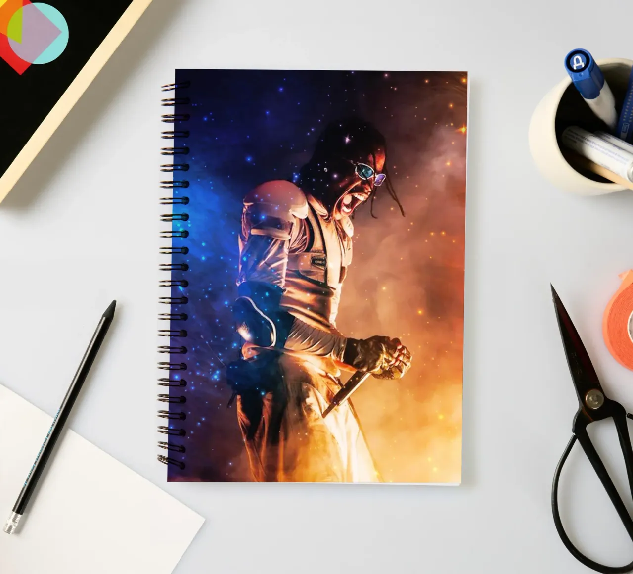 Travis Scott 61 Ringbuch von music soul