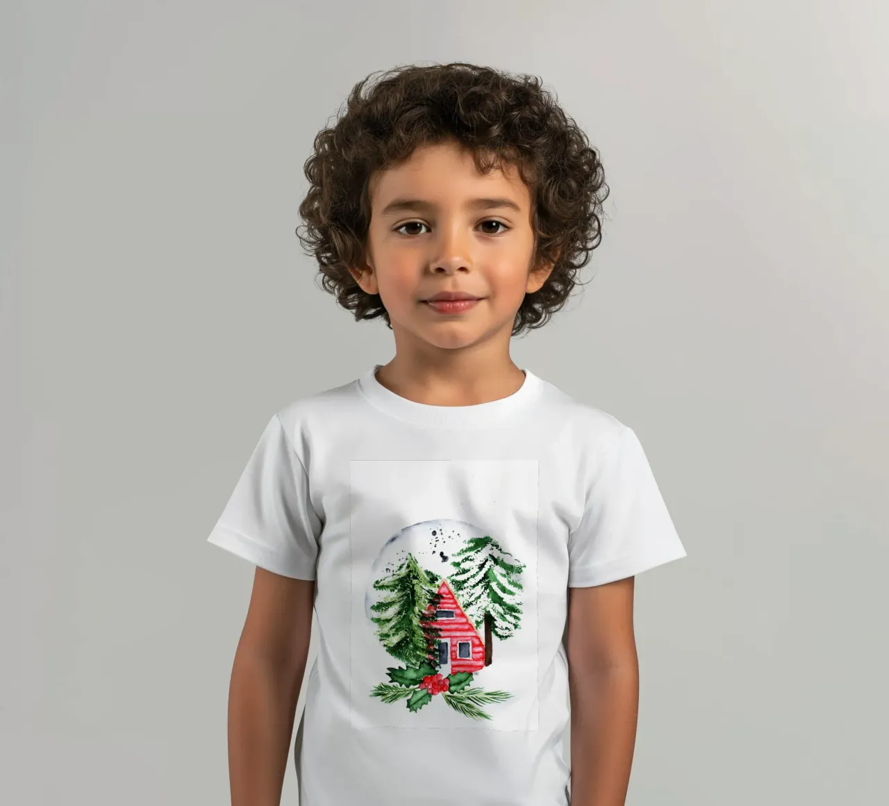 magisch klein huis kinder t-shirt van Nathys_illustration