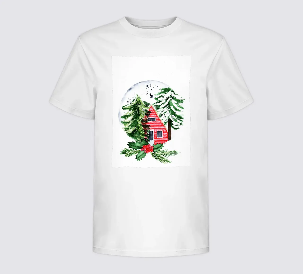 magisch klein huis kinder t-shirt van Nathys_illustration