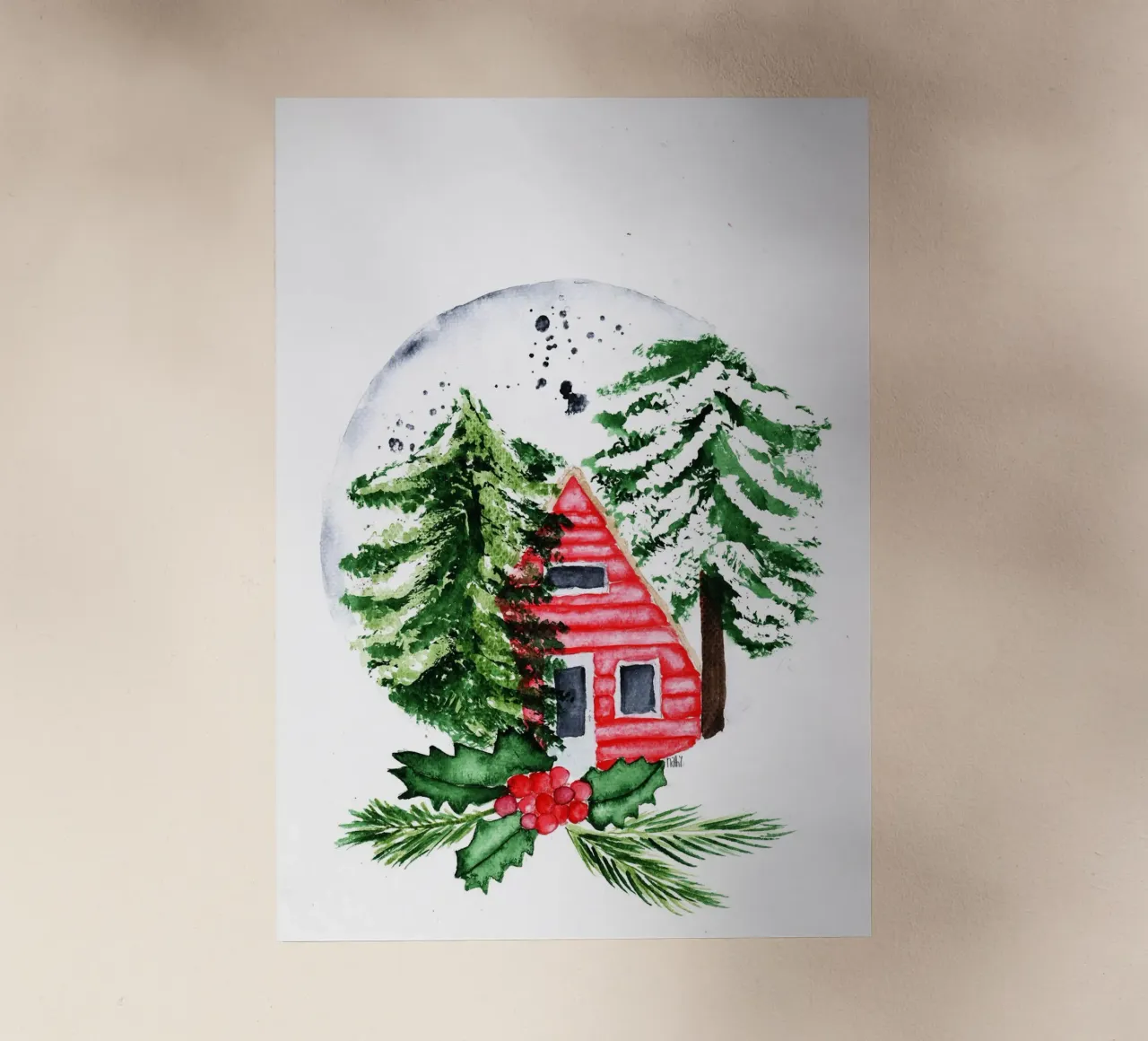 magic tiny house backlit folie van Nathys_illustration