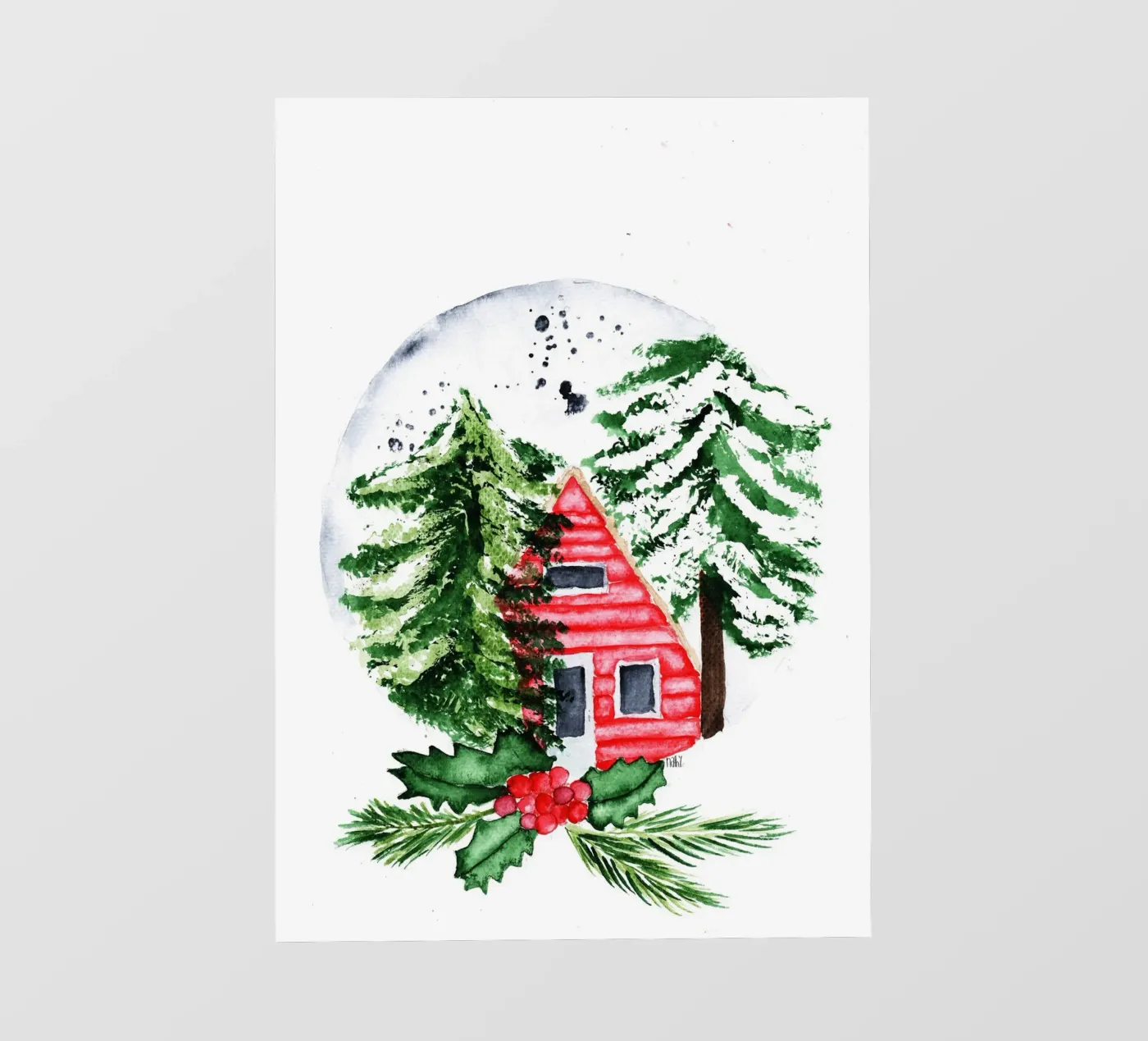 casa minuscola magica telo in pvc da Nathys_illustration