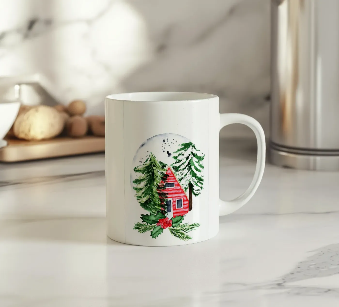 magic tiny house mug en céramique de Nathys_illustration