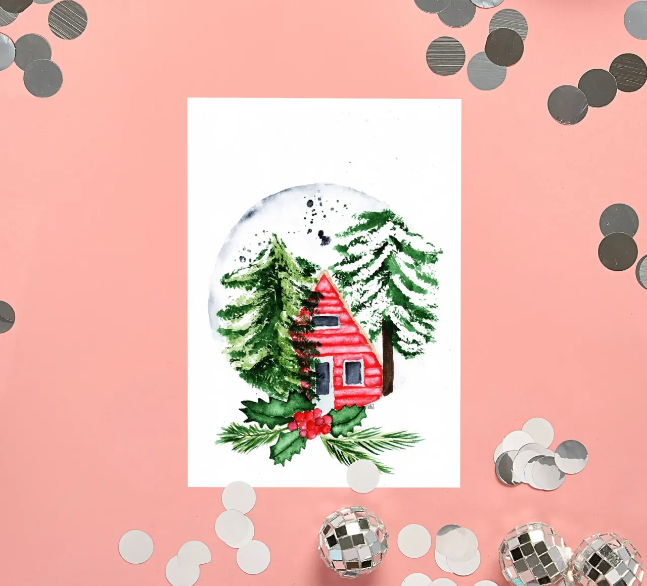 magisches kleines Haus Sticker von Nathys_illustration