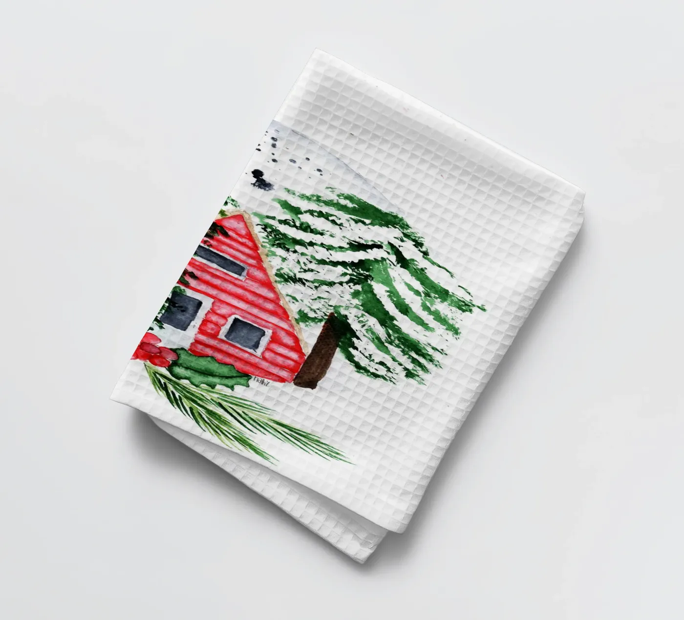 petite maison magique torchon de Nathys_illustration