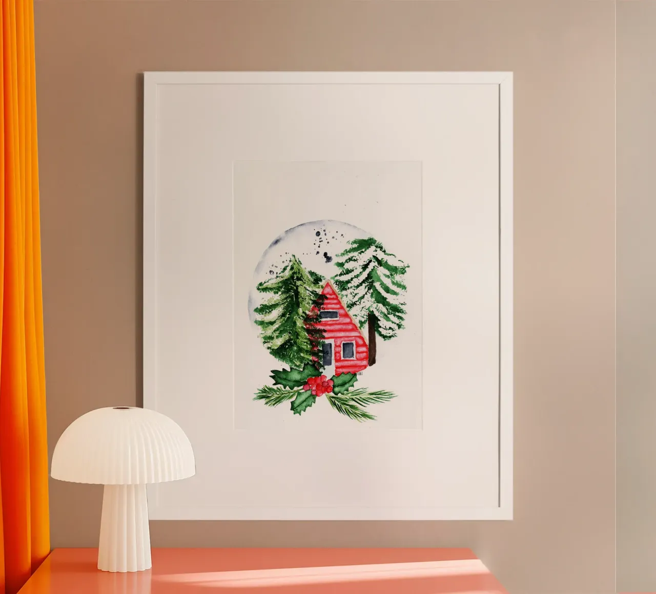 magic tiny house poster by Nathys_illustration