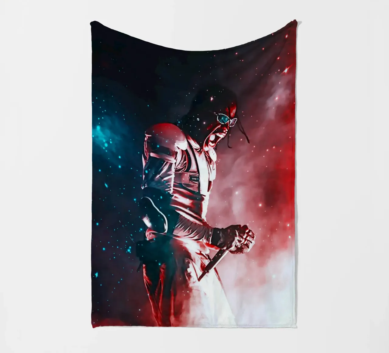 Travis Scott 5 coperta in pile da music soul