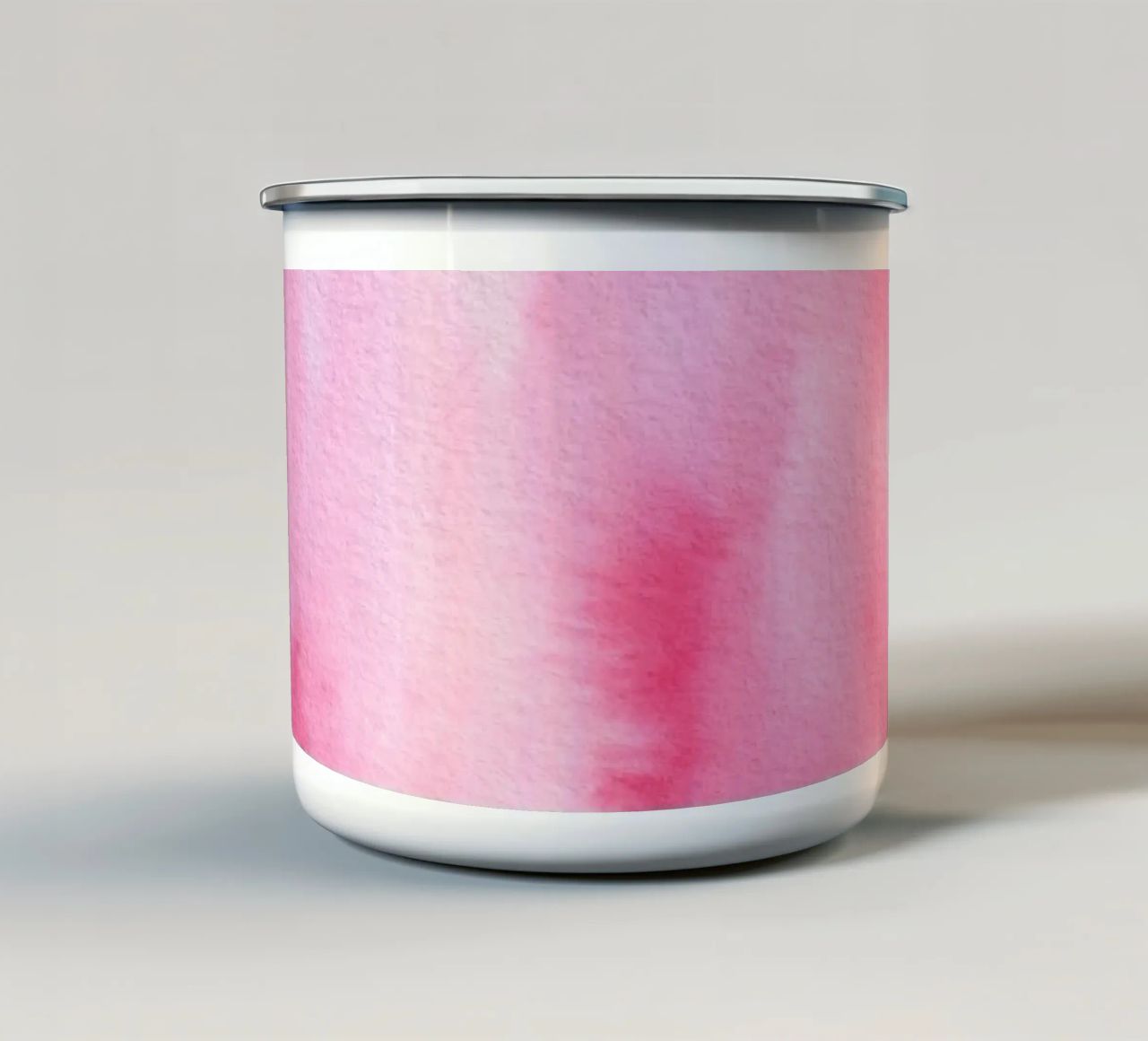 Motif aquarelle personnalisable - Initiales & Nom Art mug en émail de Ben & Clo creations