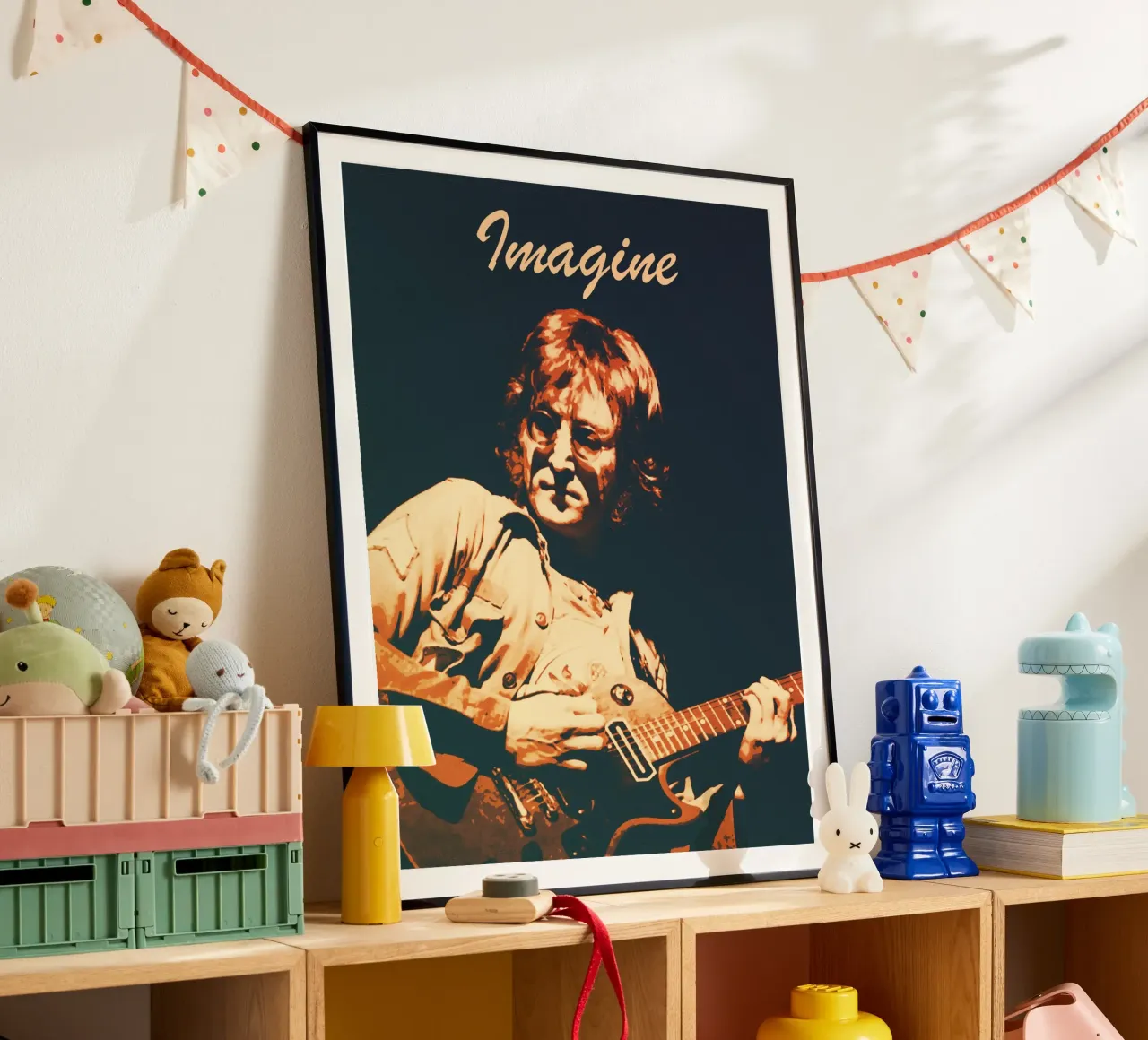 Imagine von John Lennon 2 Kunst Hahnemühle von music soul
