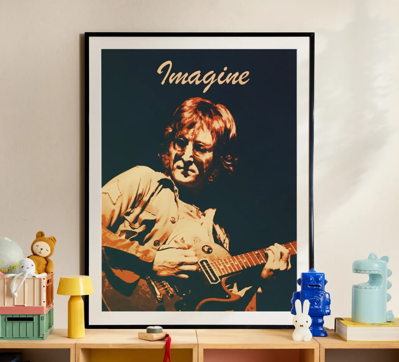 Imagine von John Lennon 2 Kunst Hahnemühle von music soul