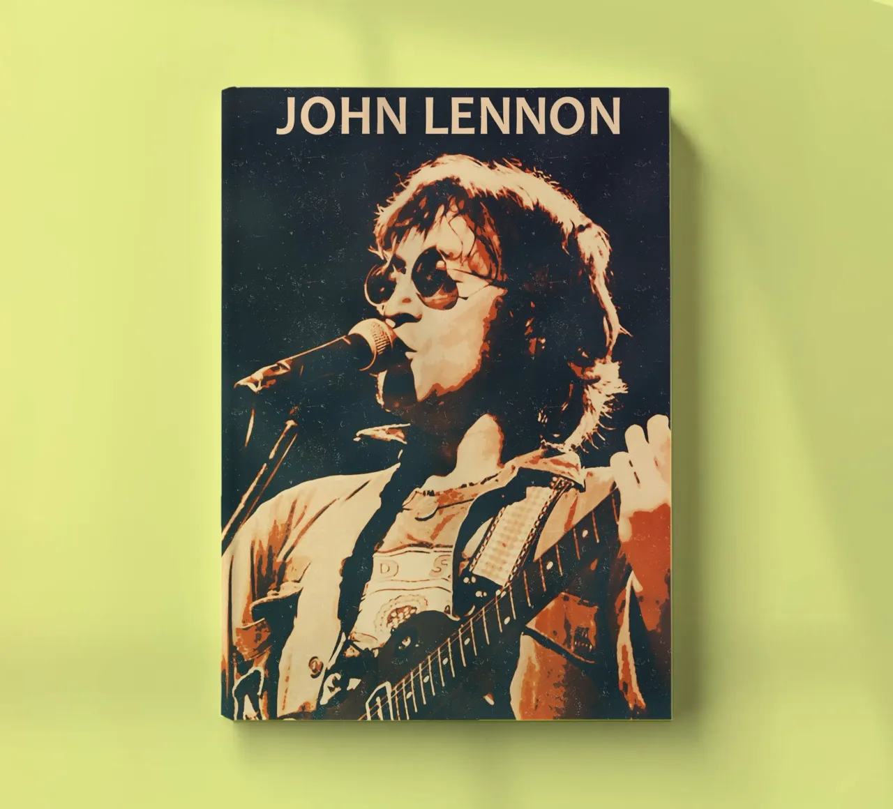 John Lennon 6 Arte cuaderno de music soul