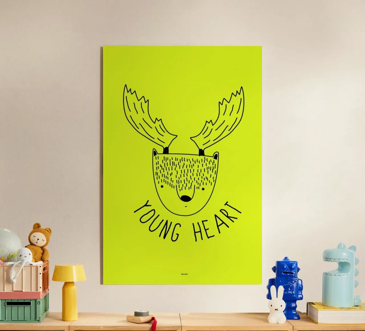 Young Heart 2 plexiglass da Iglou