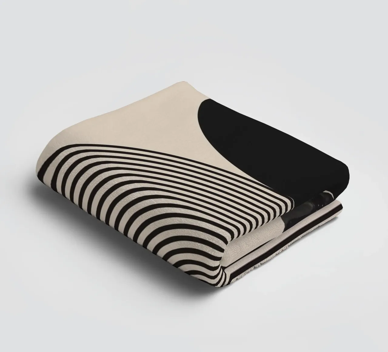 Abstract Geometric Celestial Design towel by Melloi Art Print