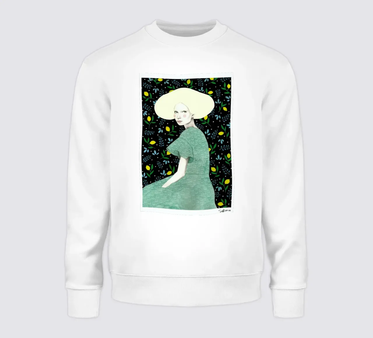 Iva sweatshirt by Sofia Bonati
