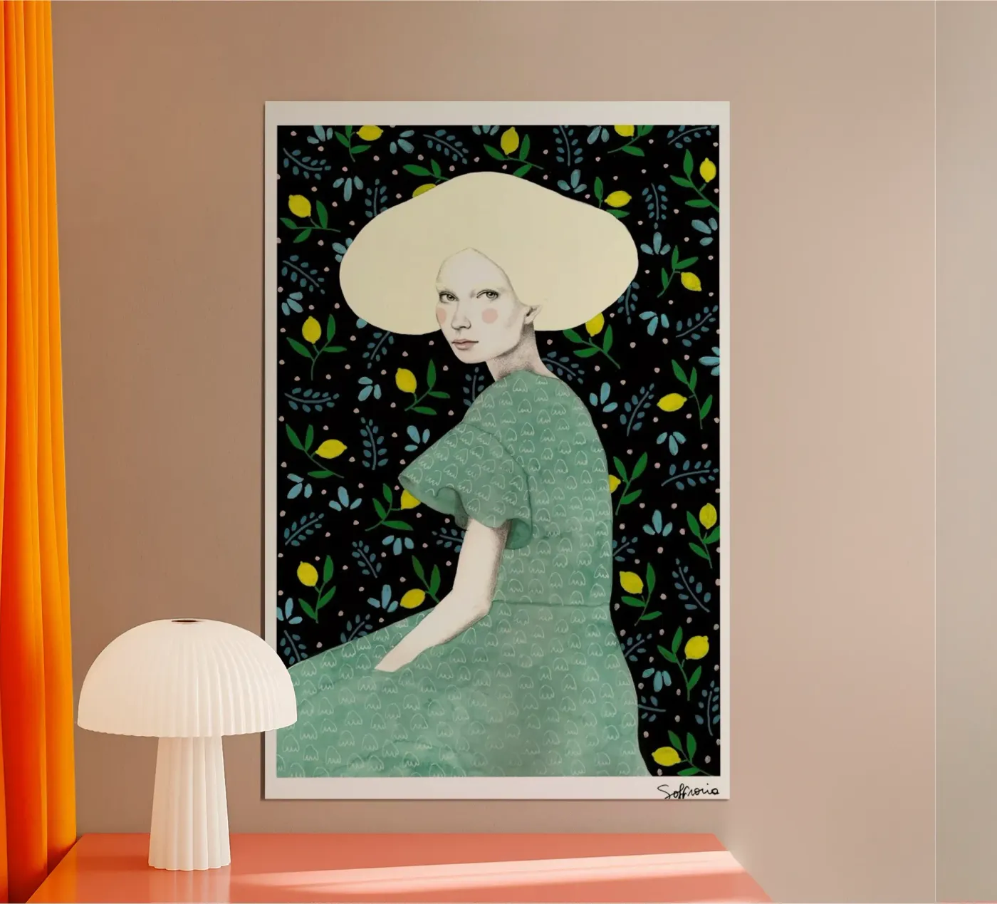 Iva poster van Sofia Bonati